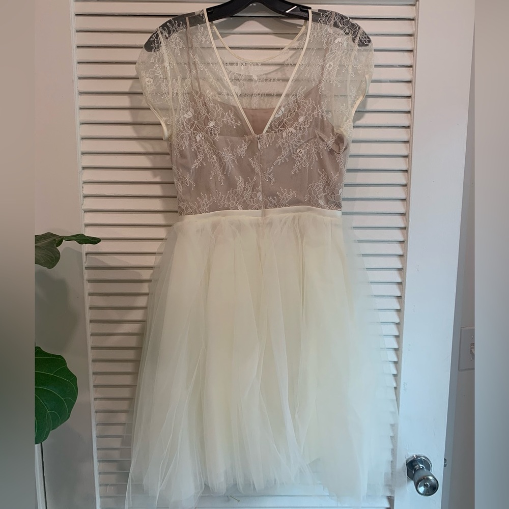 COPY - Nha khanh Lulu Lace Tulle Dress Ivory 2 - Picture 5 of 10
